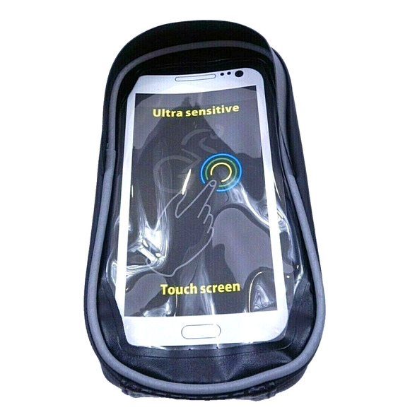 West Biking Bicycle Phone Bag Touch Screen Navigation GPS Black US Shipper - Picture 3 of 6